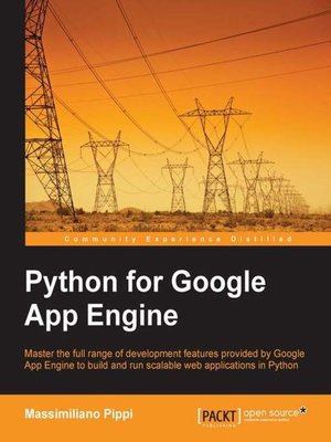 cover image of Python for Google App Engine